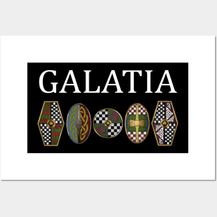 Galatia Ancient Galatian Warriors Celtic Anatolian Kingdom Posters and Art